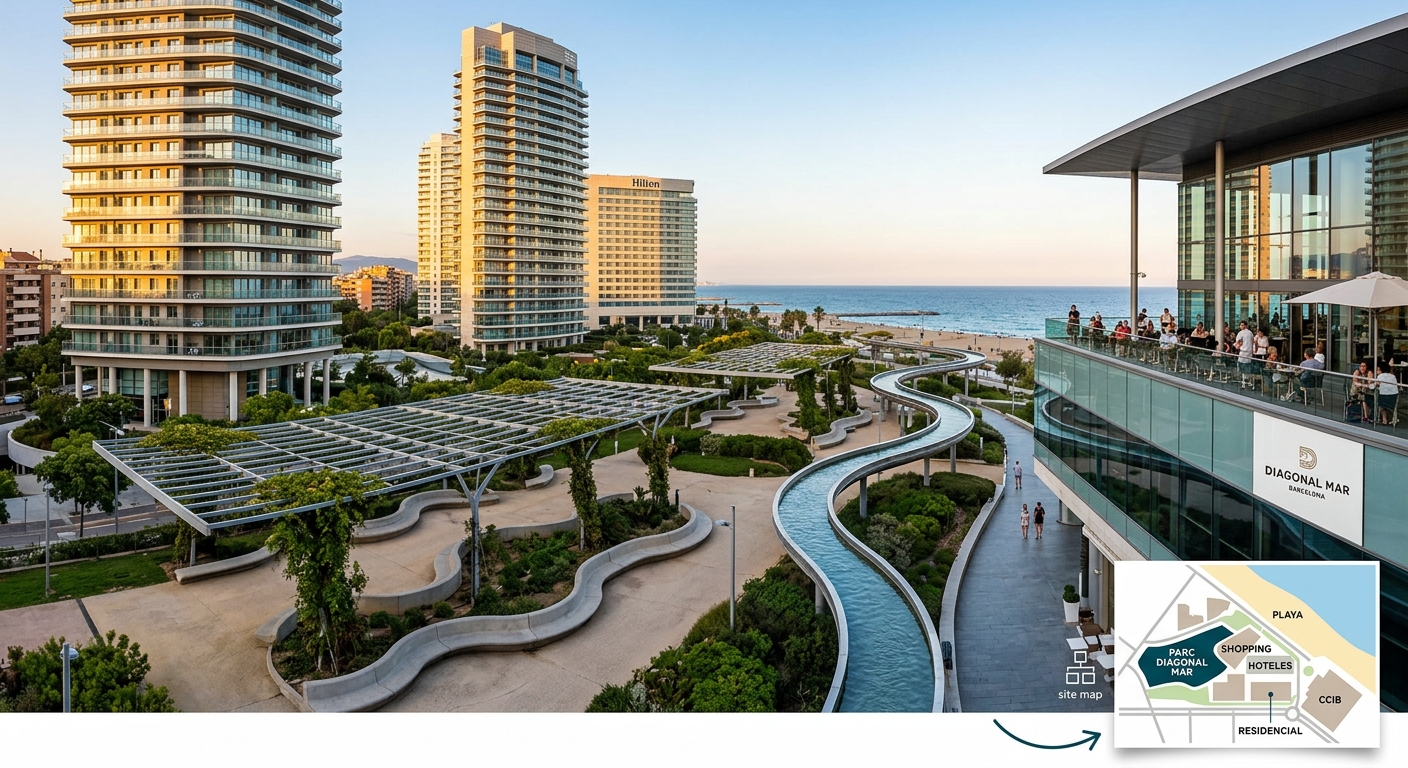 Diagonal Mar, Barcelona